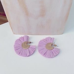 Purple Earrings